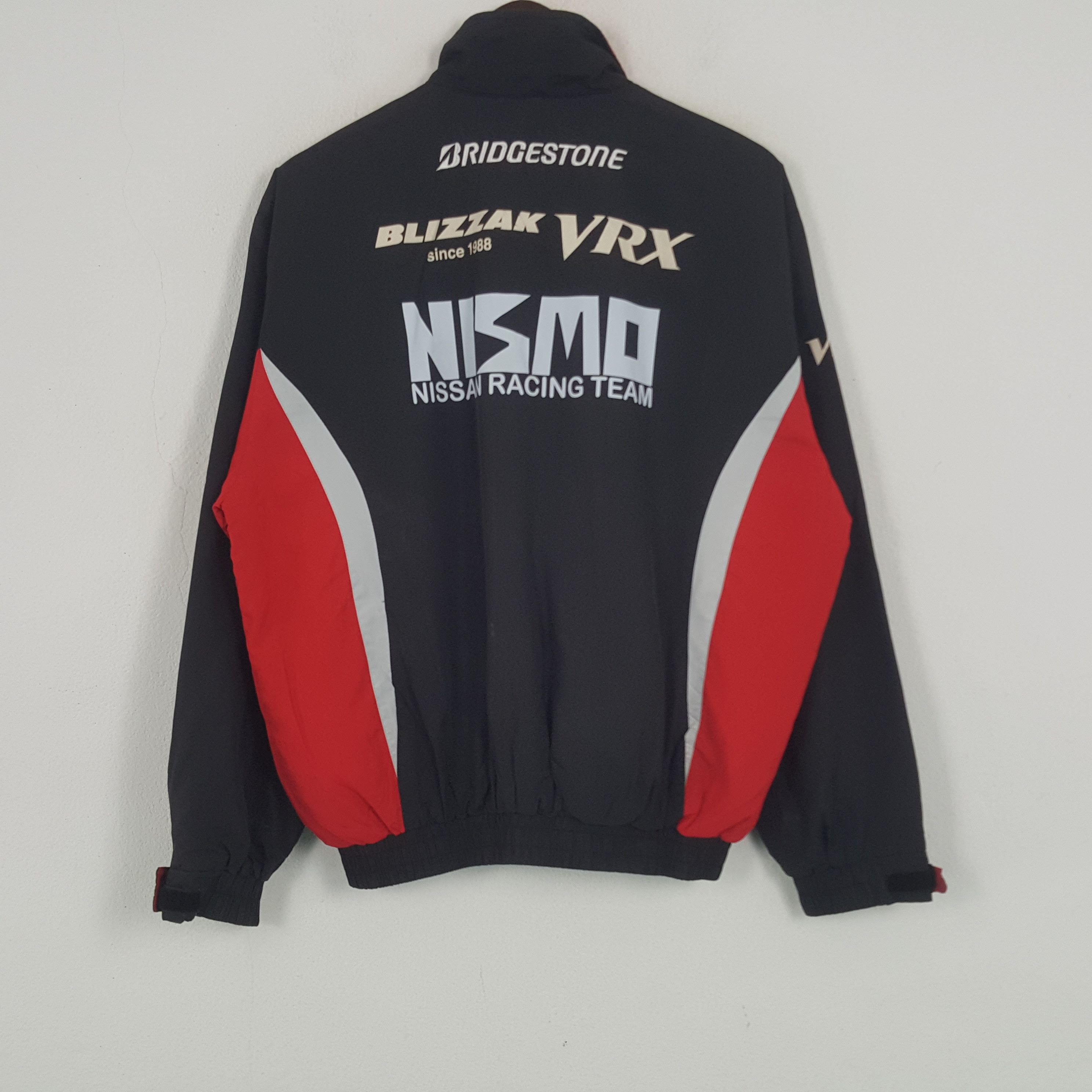 Japanese Brand × Vintage Vintage Bridgestone X Nismo Custom Worker Windbreaker Jacket Size US L / EU 52-54 / 3 - 1 Thumbnail