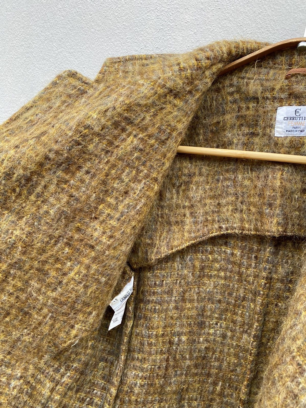 Cerruti 1881 × Designer Vintage CERRUTI 1881 Female Wool / Short Mohair Blazer Size S / US 4 / IT 40 - 12 Thumbnail