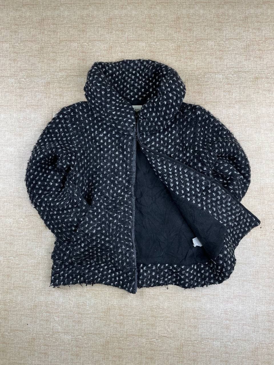 Issey Miyake × Tsumori Chisato × Vintage Vtg Tsumori Chisato Issey Miyake Plaid Knit Zipper Jacket Size M / US 6-8 / IT 42-44 - 7 Thumbnail