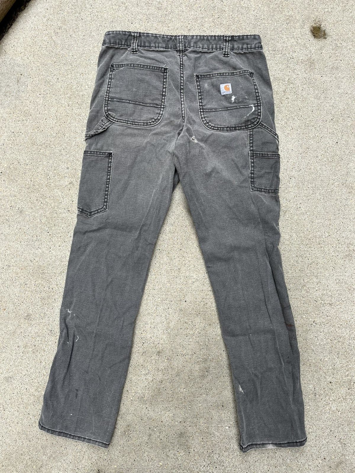 Carhartt Distressed Carhartt Double Knee Slim Fit Size 30" / US 8 / IT 44 - 6 Thumbnail