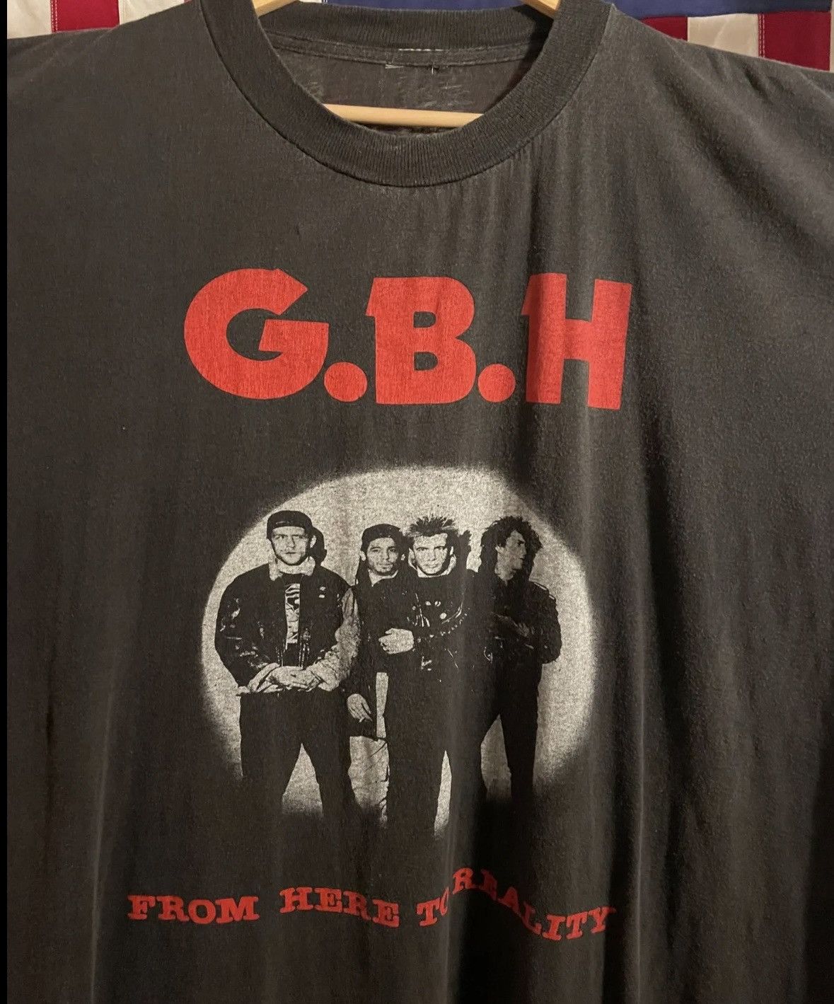 Vintage Vintage punk g.b.h tee Size US XL / EU 56 / 4 - 3 Thumbnail
