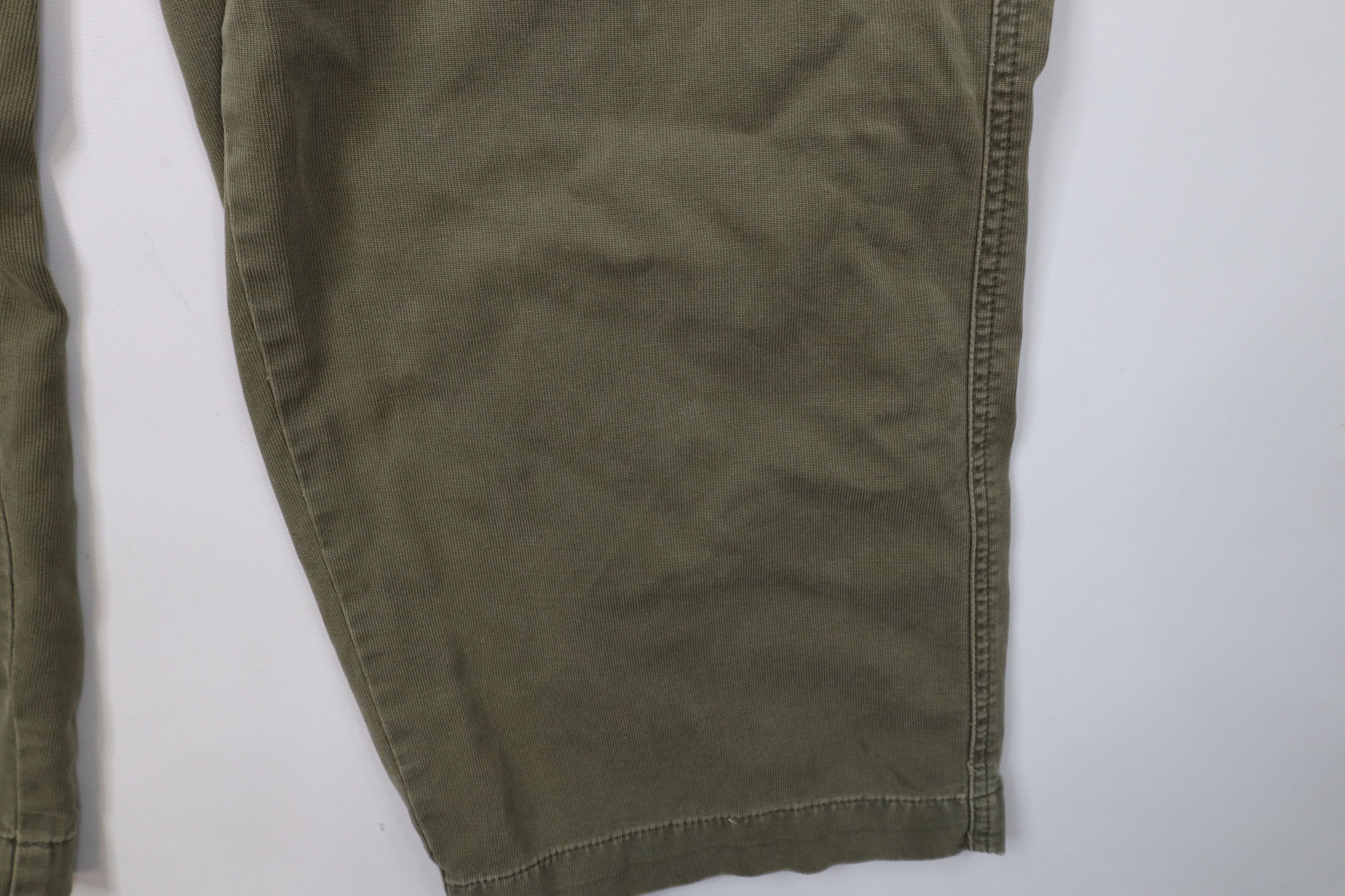 Vintage Vintage 90s Y2K Streetwear Baggy Wide Leg Cargo Pants Green Size US 42 / EU 58 - 8 Thumbnail