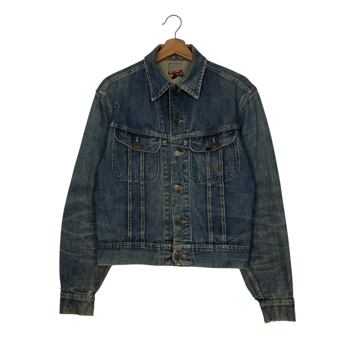 Lee 🔥TRUE VINTAGE 50’s TRUCKER DENIM JACKET LEE RIDERS Size US M / EU 48-50 / 2 - 3 Thumbnail