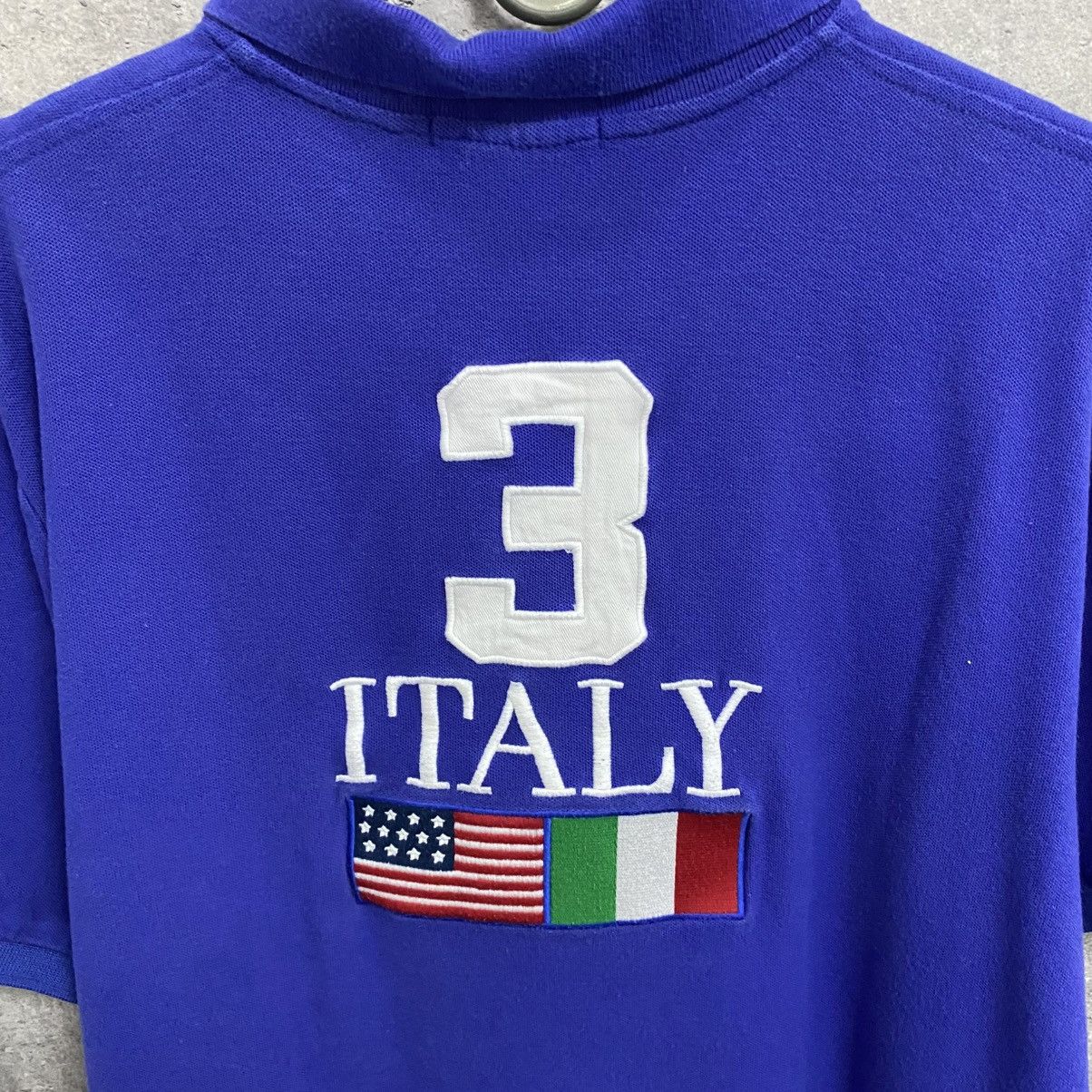 Polo Ralph Lauren Vintage Polo T-Shirt Polo Ralph Lauren Italy PRL #3 Big Logo Size US L / EU 52-54 / 3 - 9 Thumbnail
