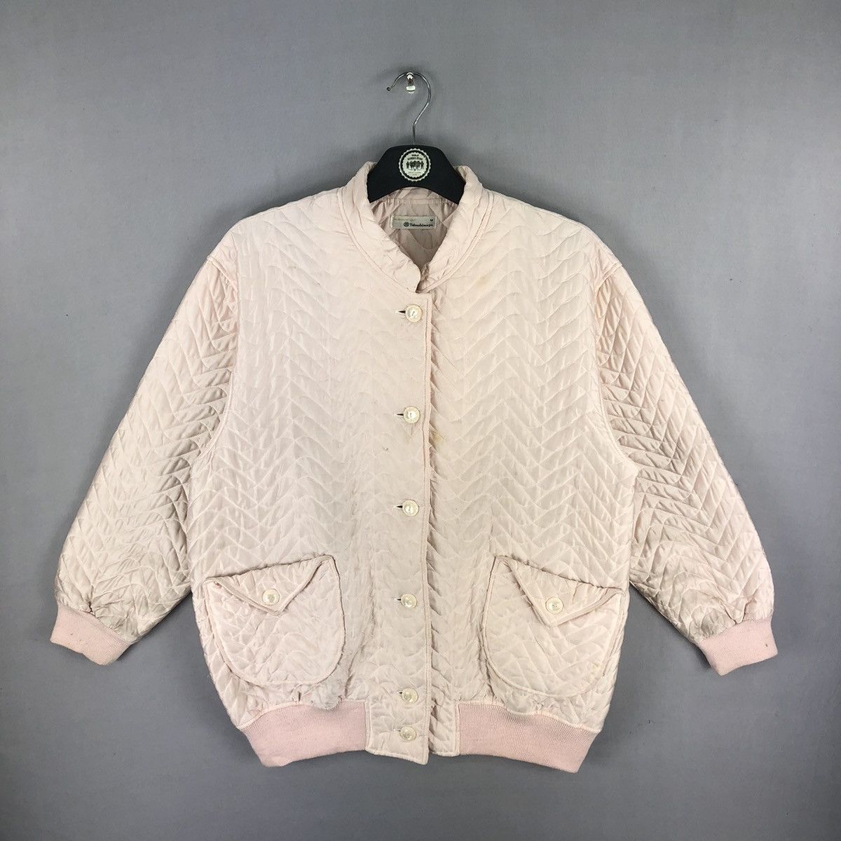 Vintage 90's Quilted Jacket Fashion For Lady by Takashimaya