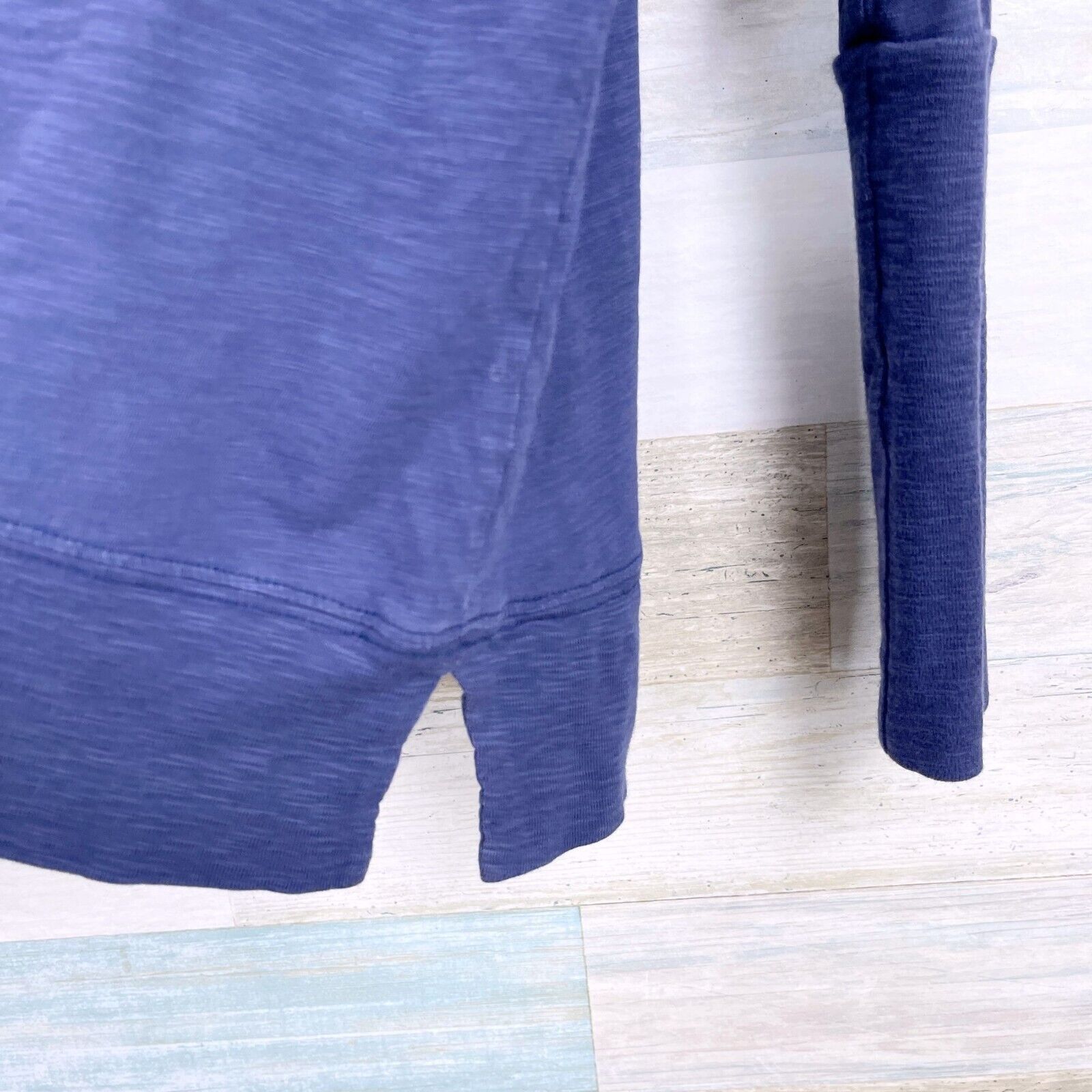 Other Lisa Todd Relaxed Raglan Shirt Blue Pima Cotton Womens XS Size XS / US 0-2 / IT 36-38 - 3 Thumbnail