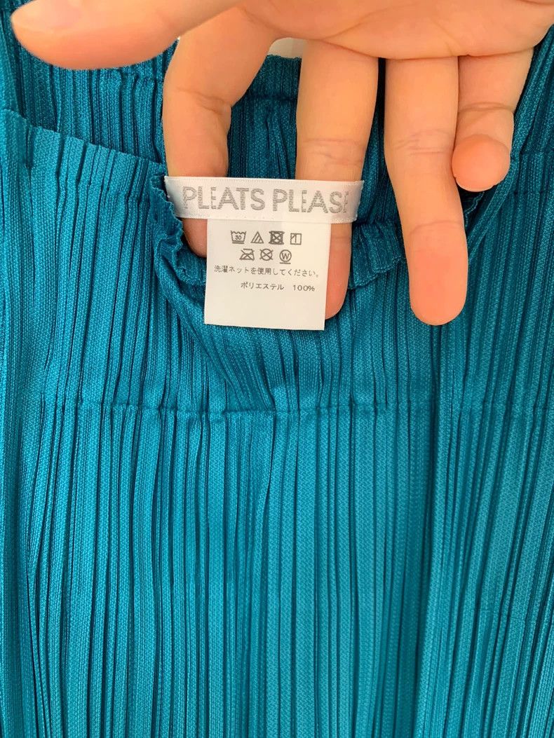 Issey Miyake Issey Miyake Turquoise blue overalls Size 25" / US 0 / IT 36 - 8 Thumbnail