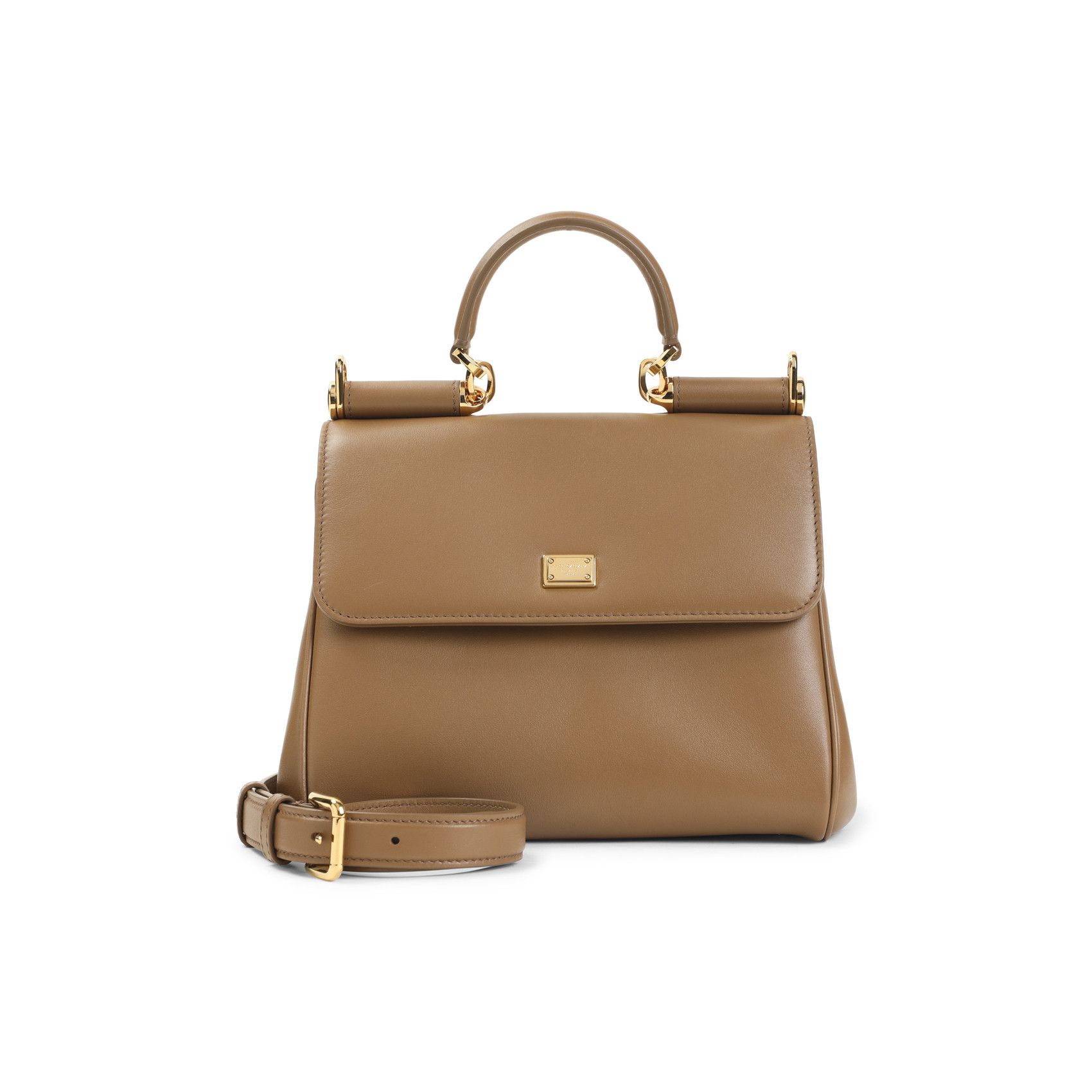 Dolce & Gabbana Dolce & Gabbana Sicily Soft Calf Leather Handbag Size ONE SIZE - 1 Thumbnail