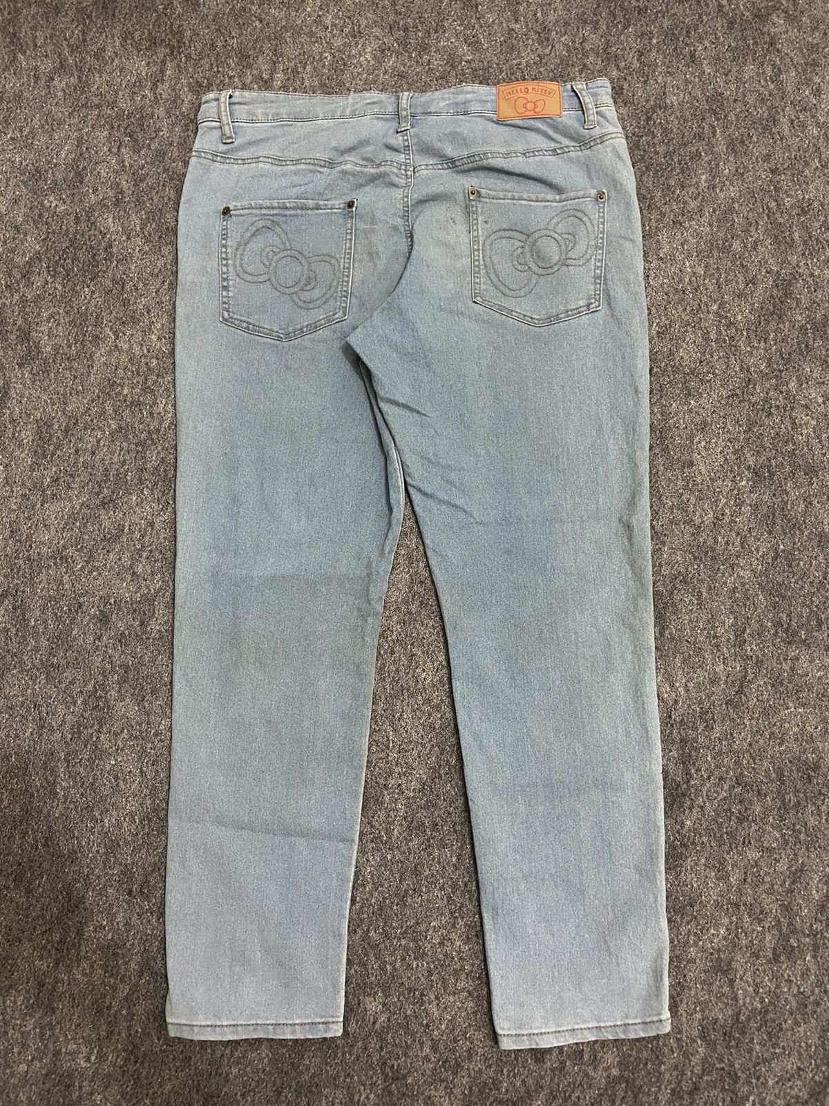 Hysteric Glamour × Japanese Brand vintage y2k denim pants hello kitty baggy pants Size 33" - 1 Thumbnail
