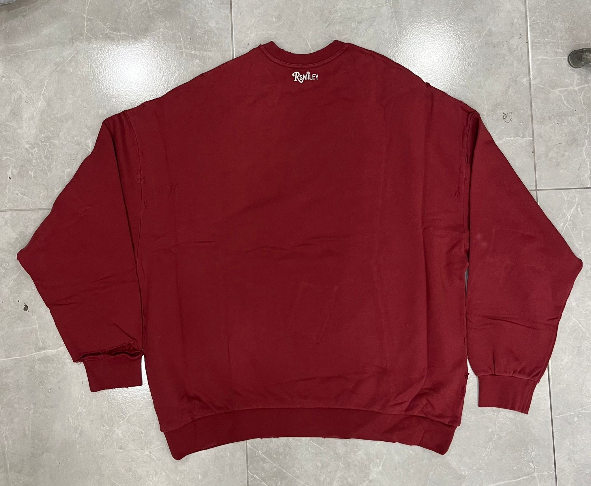 Raf Simons RAF SIMONS COLLEGE SMILEY SWEATSHIRT Size US XS / EU 42 / 0 - 3 Thumbnail