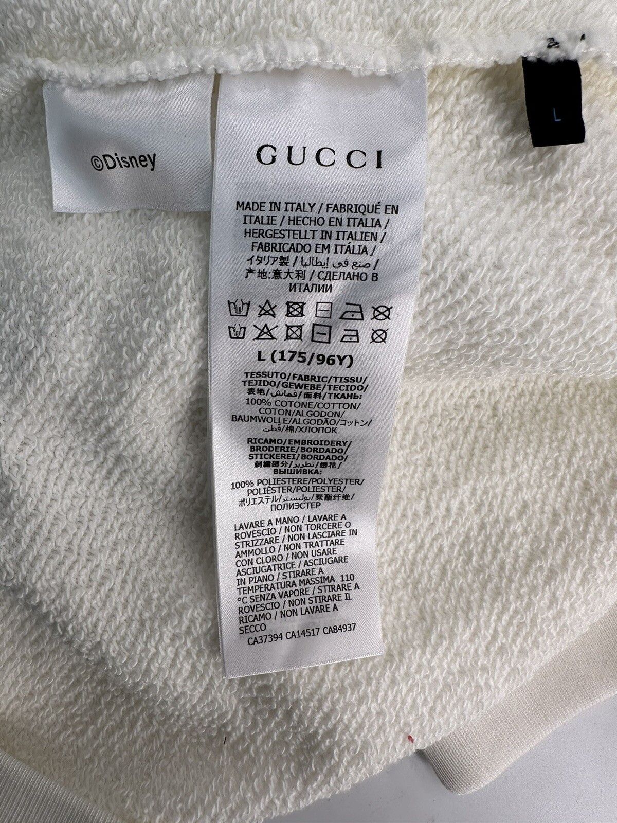 Gucci New Gucci Sweatshirt Size-L Size US L / EU 52-54 / 3 - 8 Thumbnail
