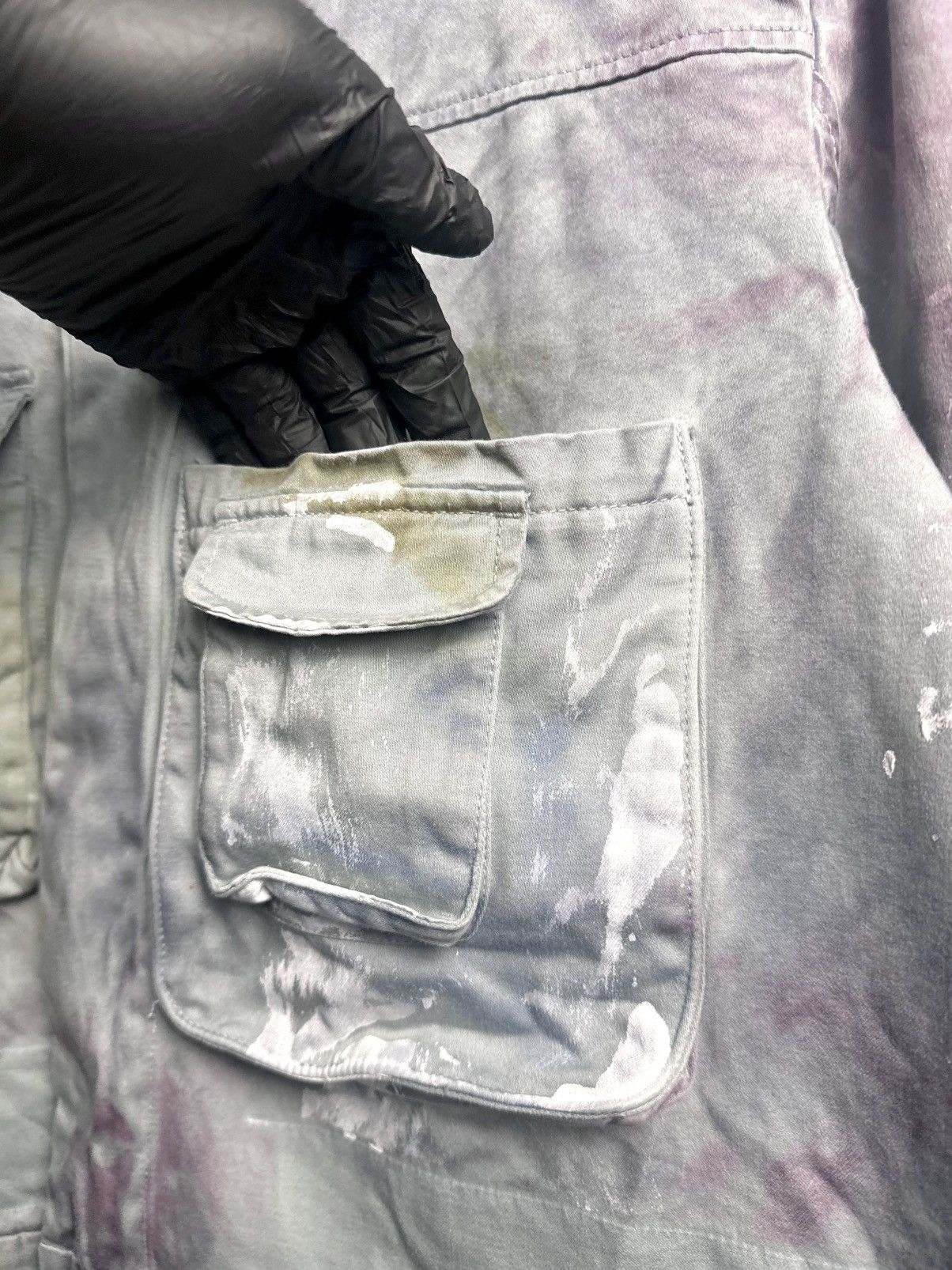 Acne Studios Acne Studios Paint Splatter Utility Jacket Size US M / EU 48-50 / 2 - 5 Thumbnail