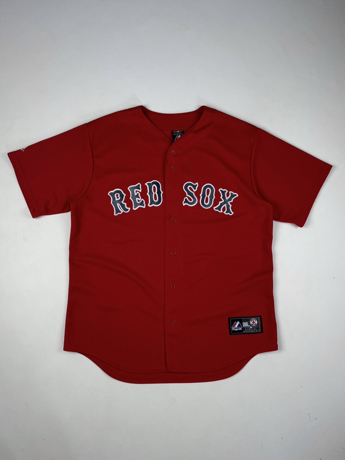 Majestic × Vintage BOSTON RED SOX Majestic Vintage made in USA Baseball Jersey Size US XL / EU 56 / 4 - 4 Thumbnail