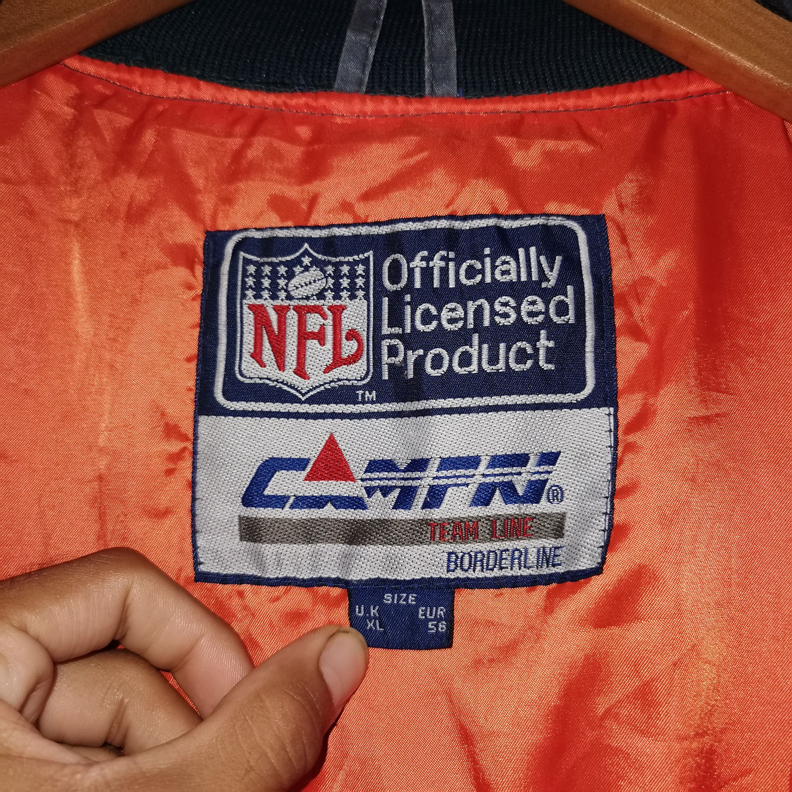 NFL Rare NFL Chicago bears Bomber vintage jacket 90's campri Size US XL / EU 56 / 4 - 12 Thumbnail