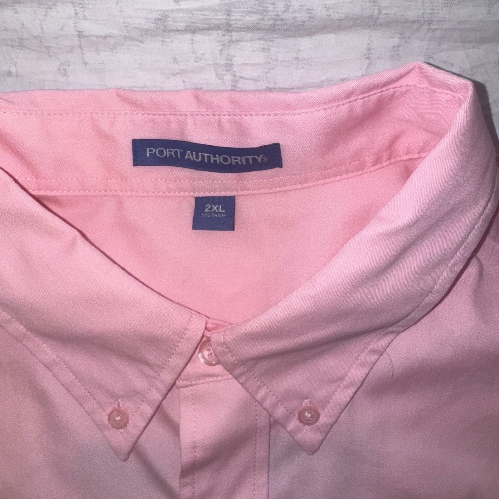 Port Authority Triple X Corvette Club Pink Stitched Logo Shirt - 2XL Long S Size US XXL / EU 58 / 5 - 4 Thumbnail