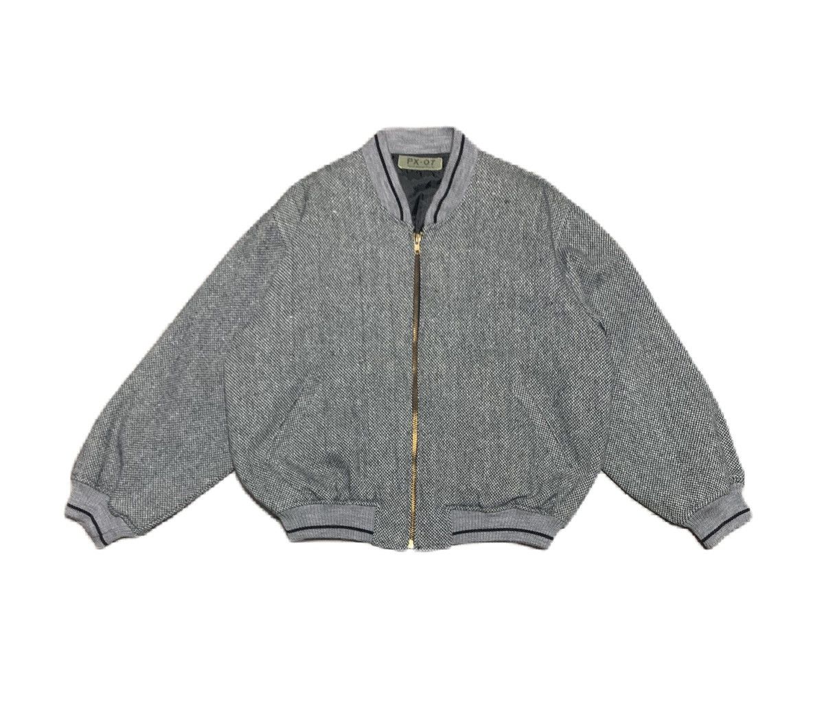 Vintage Vintage PX-07 Peace Porter Co,Ltd. Wool Bomber Jacket Size US L / EU 52-54 / 3 - 1 Thumbnail