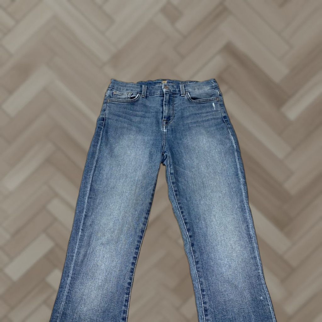 7 For All Mankind 7 For All Mankind Jeans Skinny Blue 26 Women High Waisted Ankle Size 26 Size 26" / US 2 / IT 38 - 1 Thumbnail