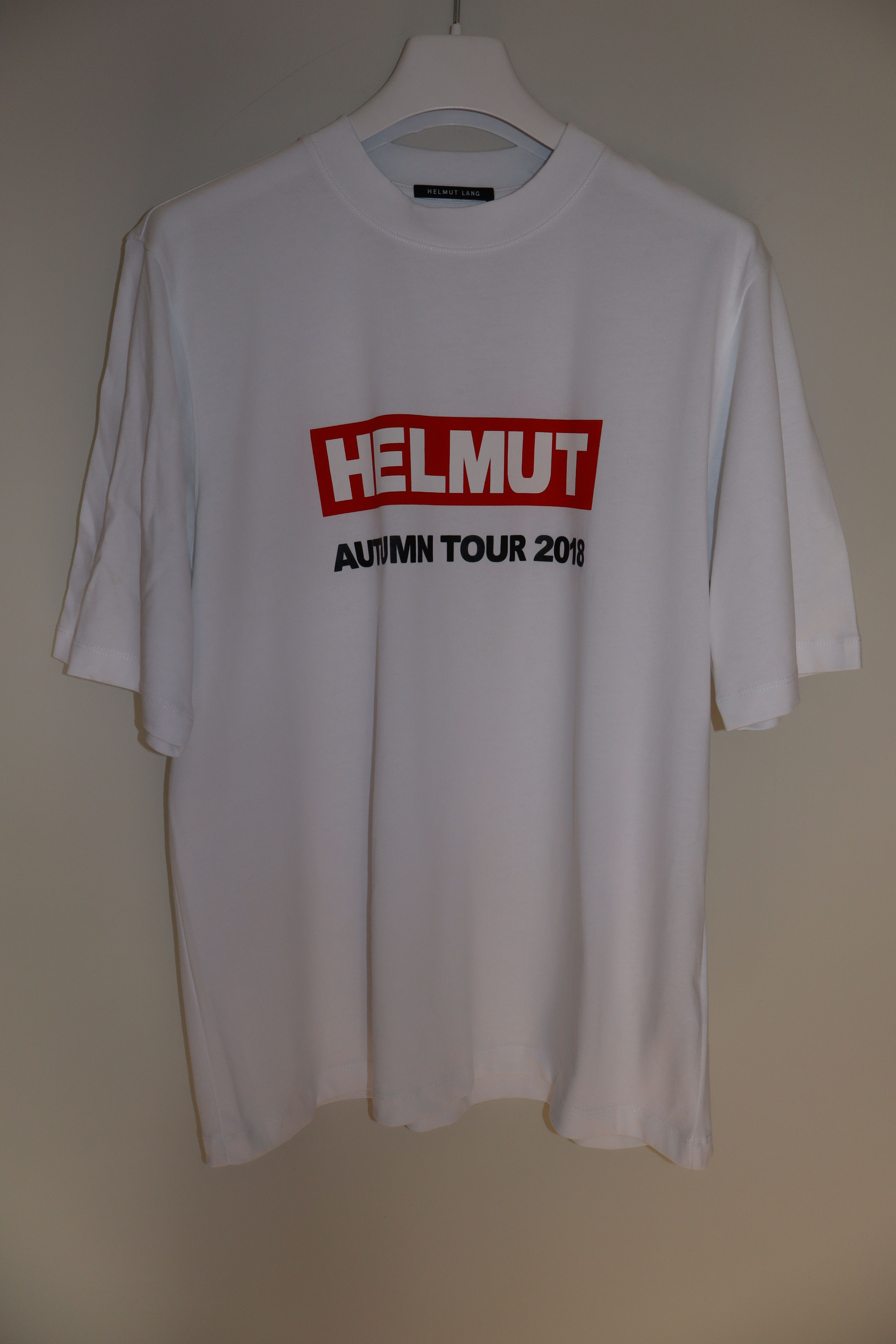 Helmut Lang Autumn Tour 2018 t-shirt Size US M / EU 48-50 / 2 - 2 Thumbnail