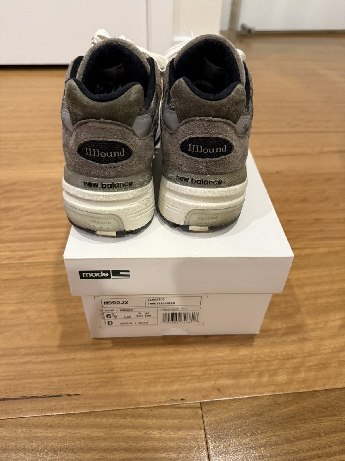 JJJJound × New Balance JJJJound New Balance 992 Size US 6.5 / EU 39-40 - 5 Thumbnail