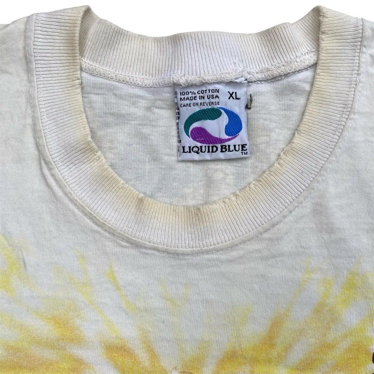 Grateful Dead Vintage 90s Liquid Blue Grateful Dead Egypt Tie Dye Tee XL Size US XL / EU 56 / 4 - 7 Thumbnail