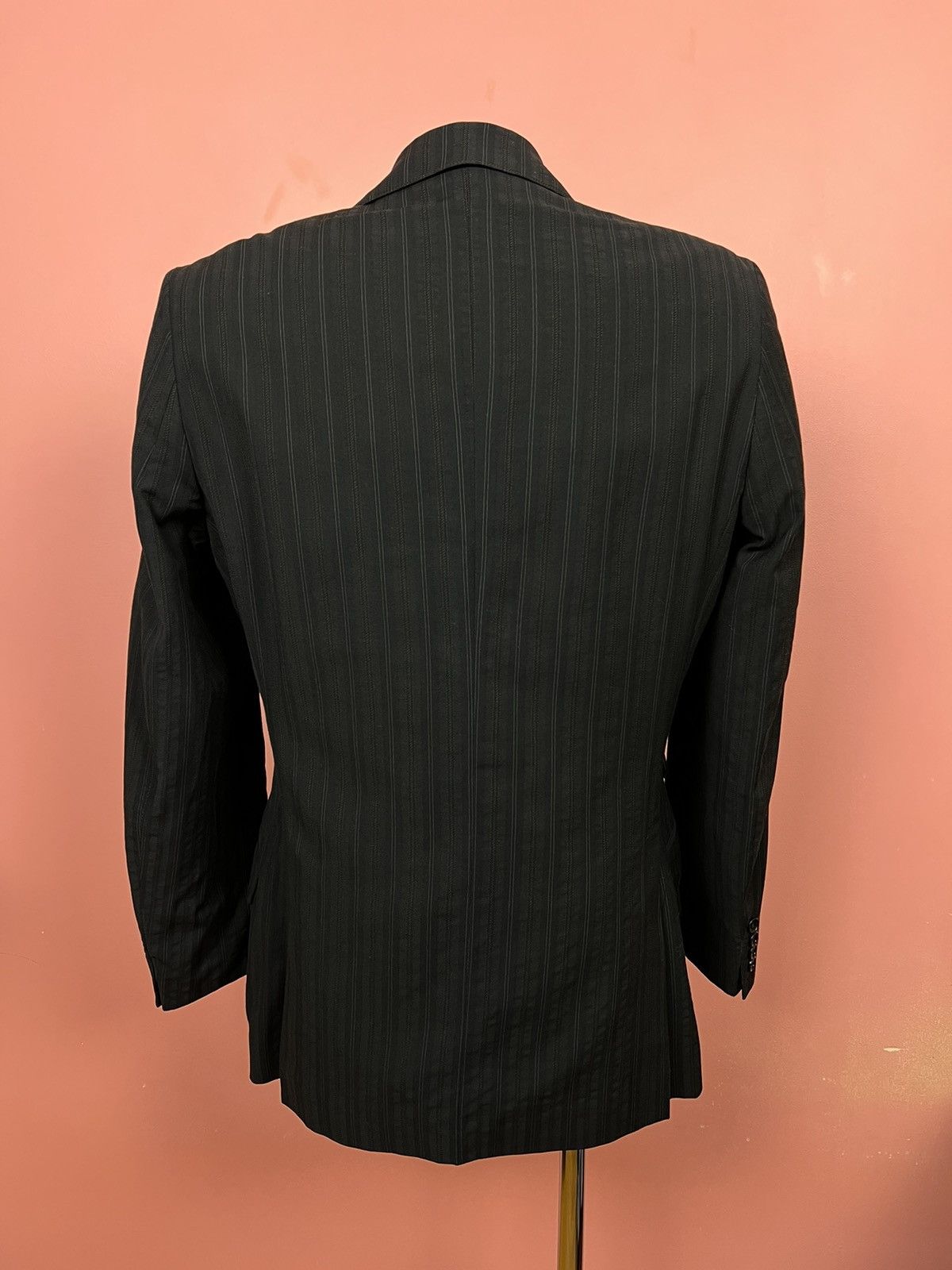 Dolce & Gabbana Dolce & gabbana blazer luxury striped 3 button Size 52R - 11 Thumbnail