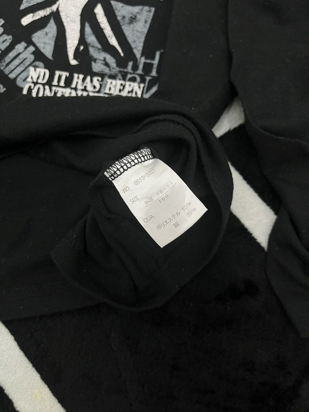 Japanese Brand Archival Japanese Grunge Graphic Longsleeve V-Neck Shirt Size US M / EU 48-50 / 2 - 7 Thumbnail