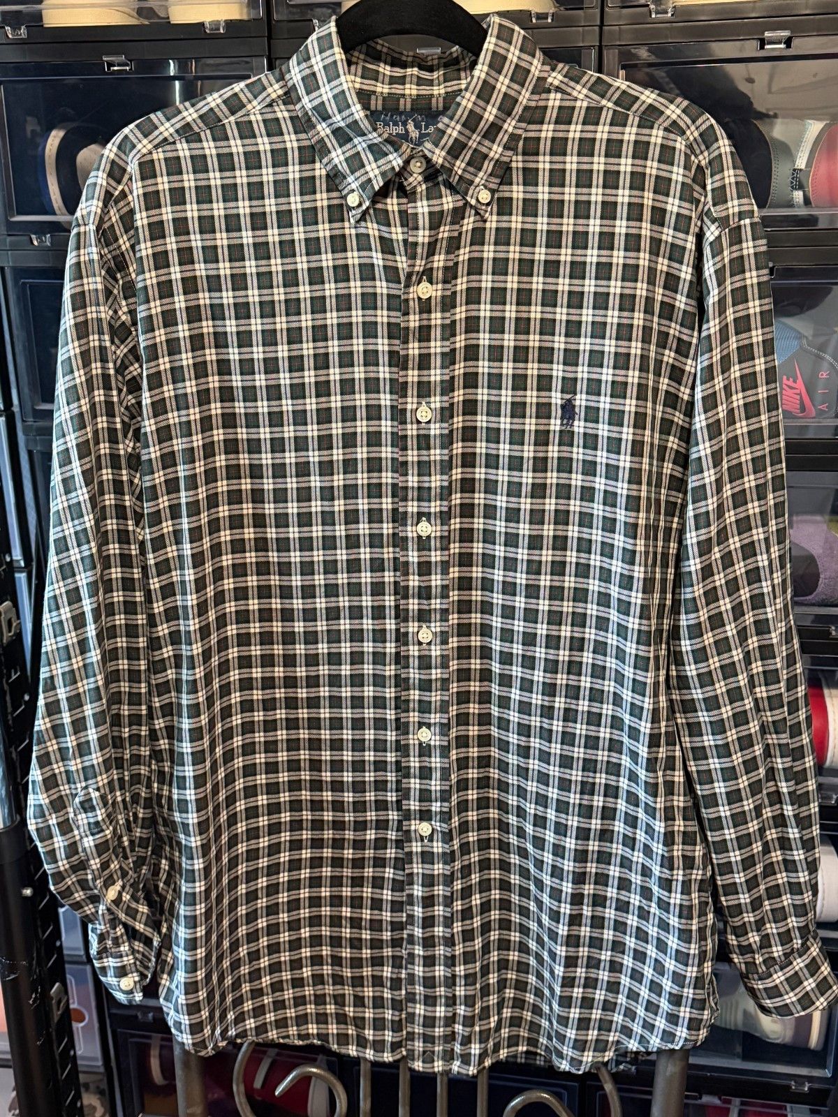 Polo Ralph Lauren Polo Ralph Lauren Blake Button Shirt Small Plaid Green Size US S / EU 44-46 / 1 - 4 Thumbnail