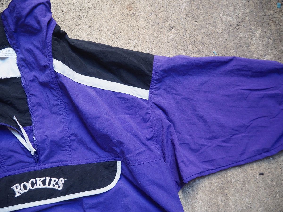 Columbia Columbia Colorado Rockies MLB quarter-zip anorak windbreaker Size US M / EU 48-50 / 2 - 3 Thumbnail