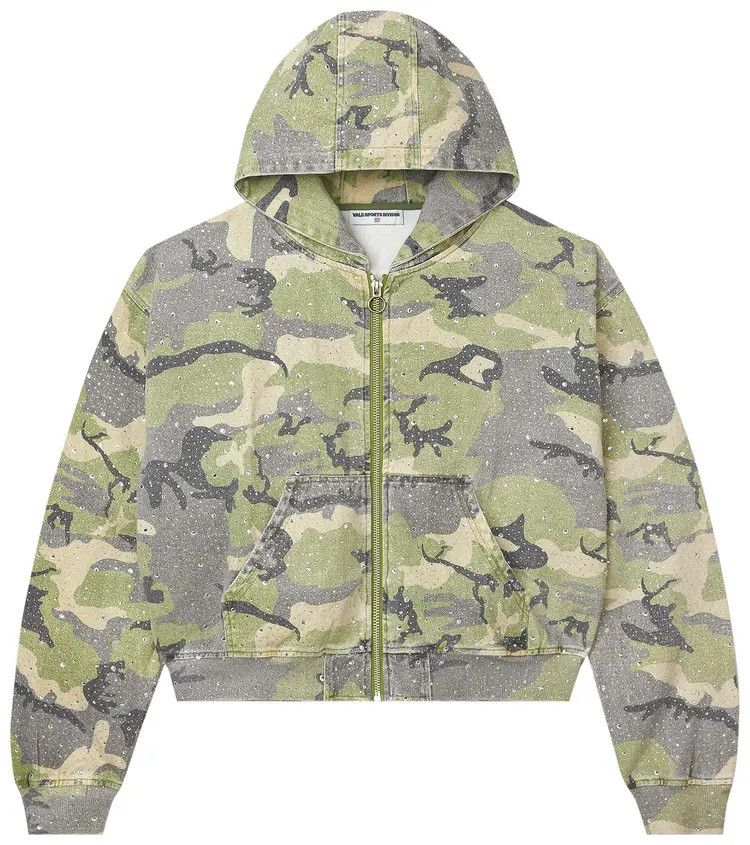 Vale VALE FOREVER CRYSTAL CAMO WORK JACKET GREEN Size US XL / EU 56 / 4 - 1 Thumbnail