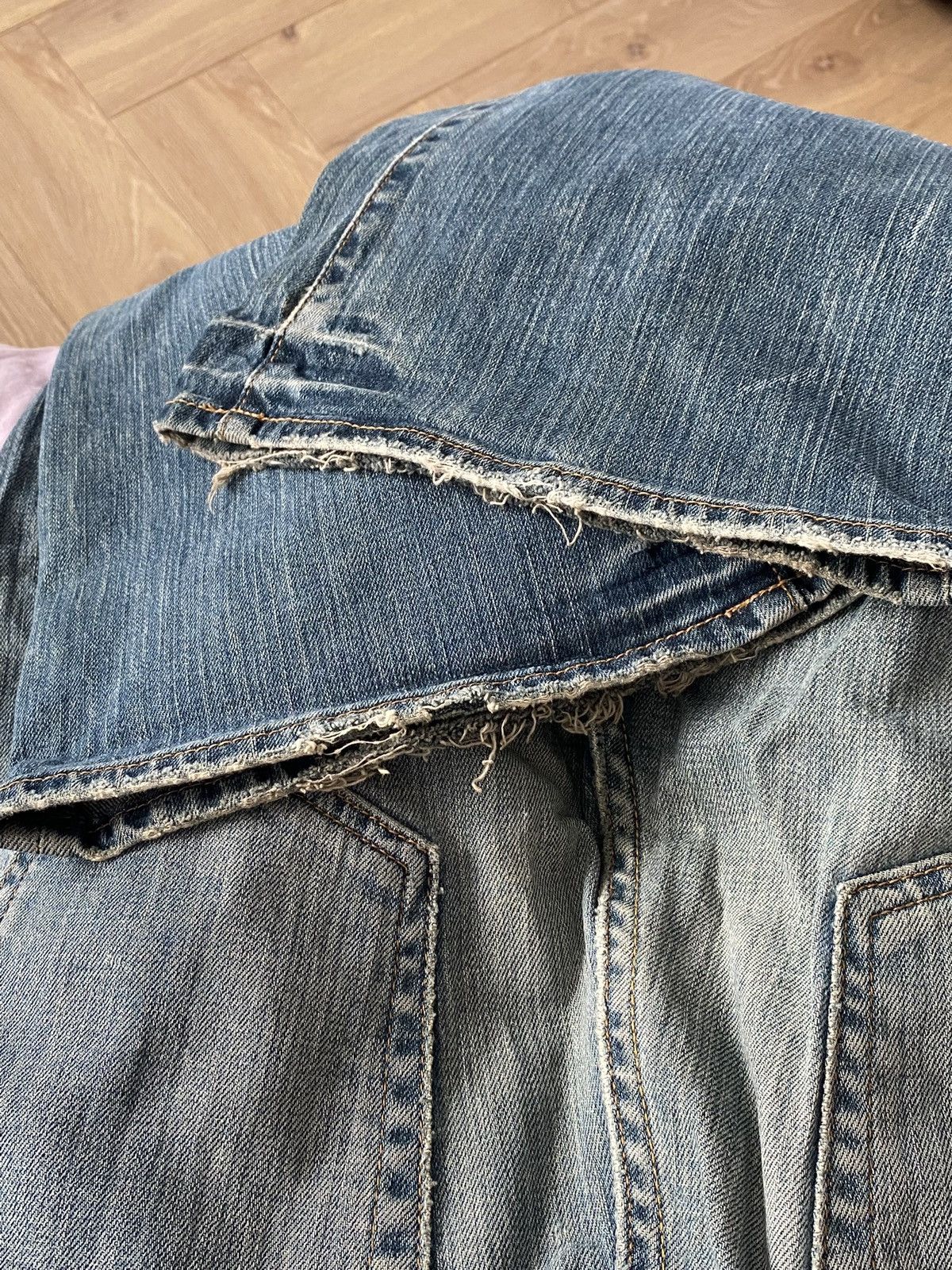 Gap × If Six Was Nine × Vintage Gap Vintage Y2k Denim Jeans Flare Pants Washed Distressed Size US 36 / EU 52 - 11 Thumbnail