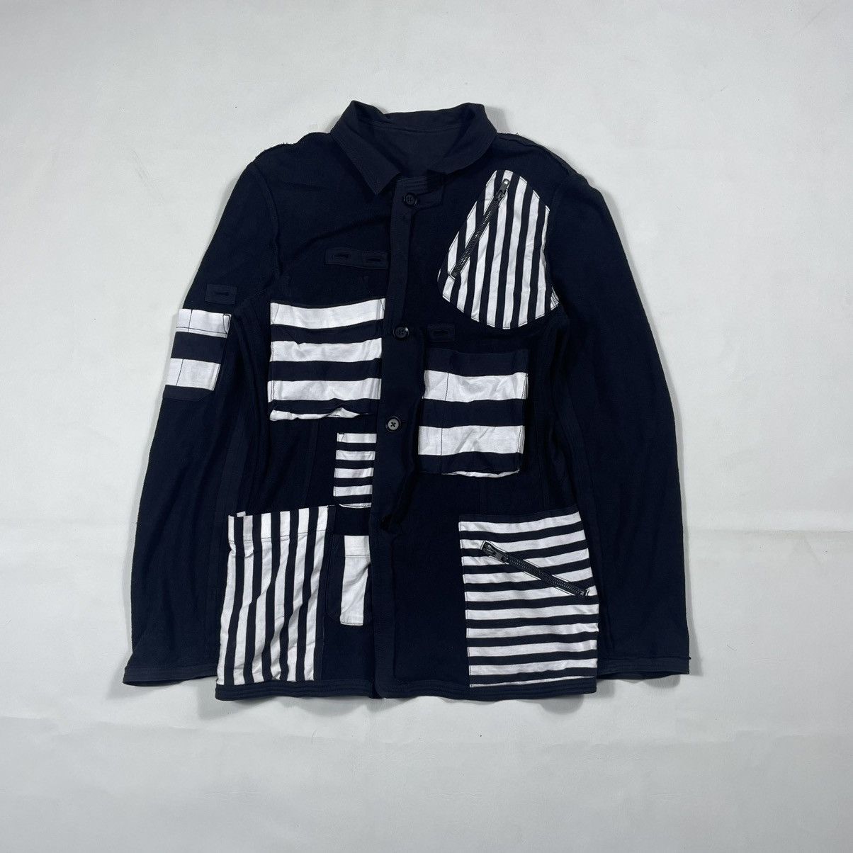 Y-3 YOHJI YAMAMOTO Y3 ADIDAS MULTI POCKET REVERSIBLE BLAZER Size 36S - 1 Thumbnail