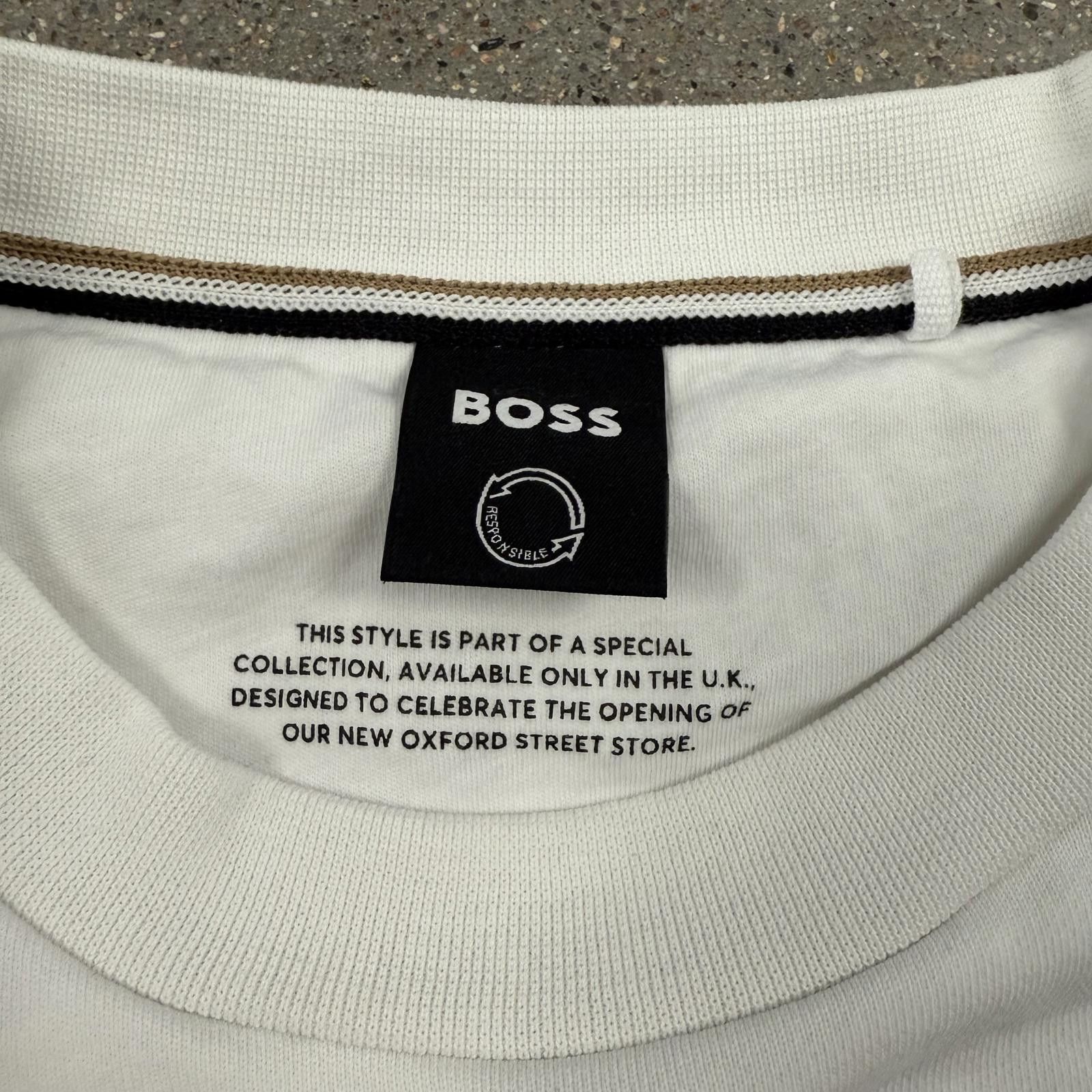 Hugo Boss Ultra Rare HUGO BOSS Sloane Oxford Exclusive Sweatshirt XL Size US XL / EU 56 / 4 - 4 Thumbnail