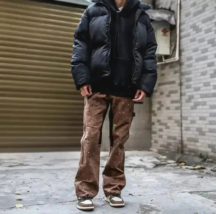 Japanese Brand Streetwear Graffiti Cargo Flared Jeans Size US 32 / EU 48 - 1 Thumbnail