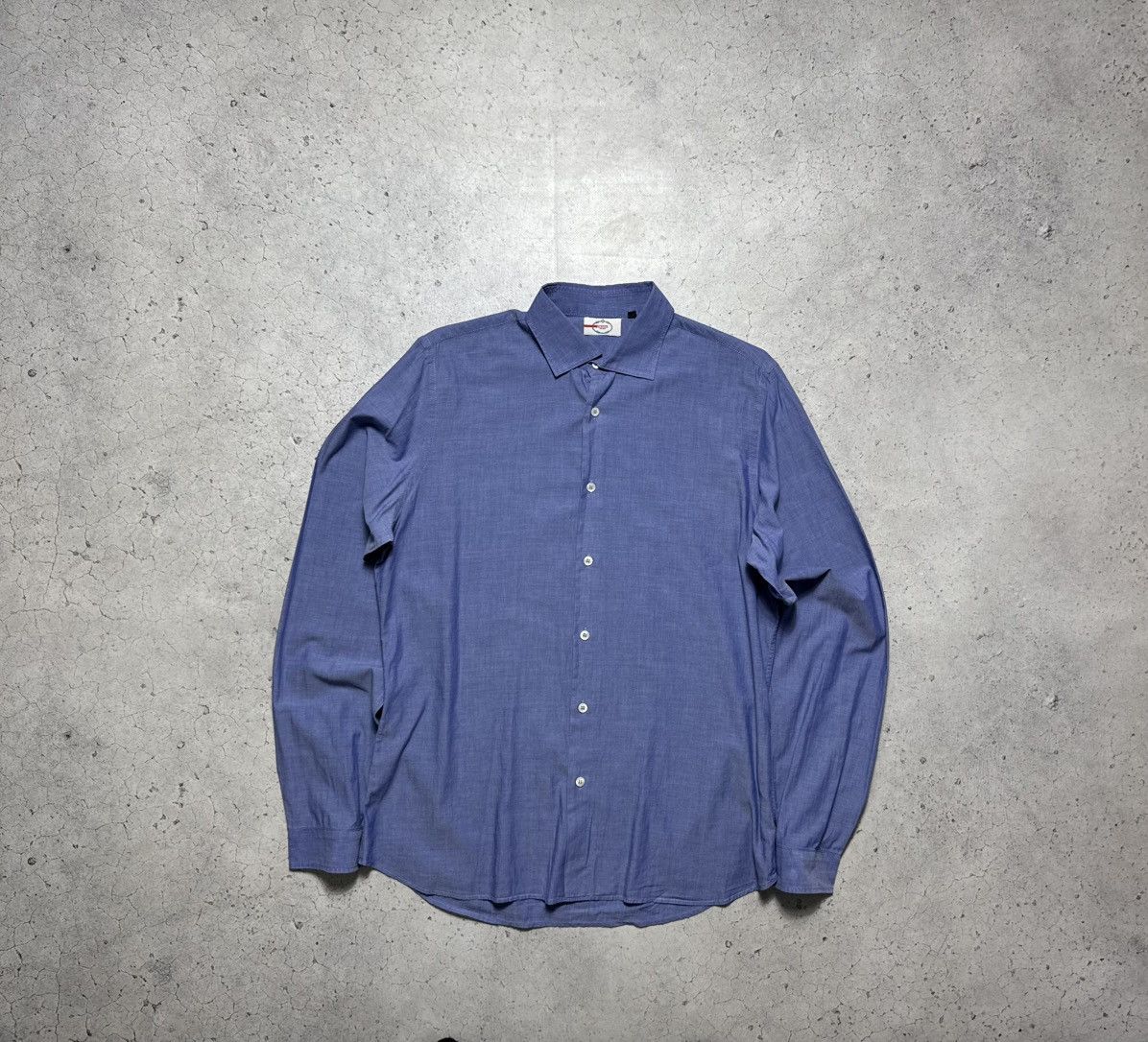 Prada Prada Milano Luxury Button Up Shirt Size 41 Vintage Size US L / EU 52-54 / 3 - 2 Thumbnail
