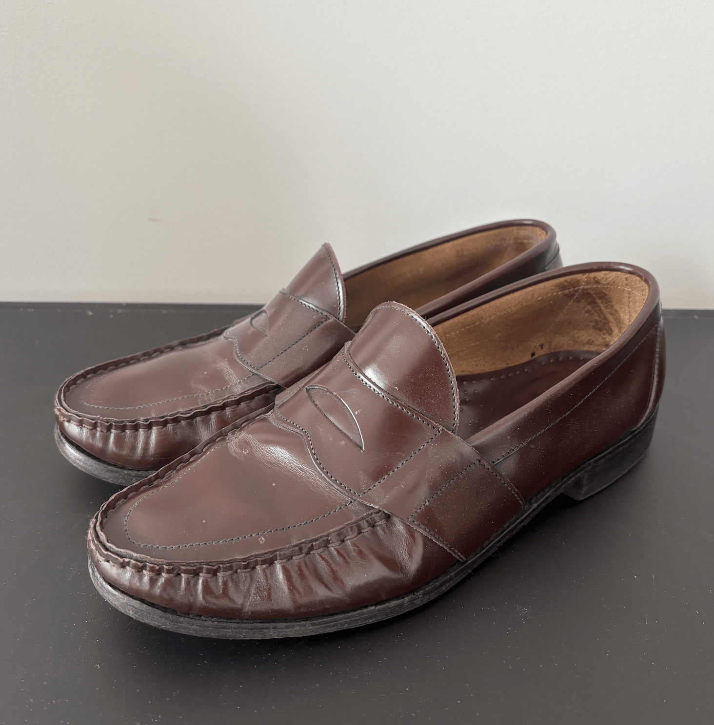 Giorgio Armani Vintage 80s 90s Giorgio Armani Loafers SIze 9 Size US 9 / EU 42 - 1 Thumbnail
