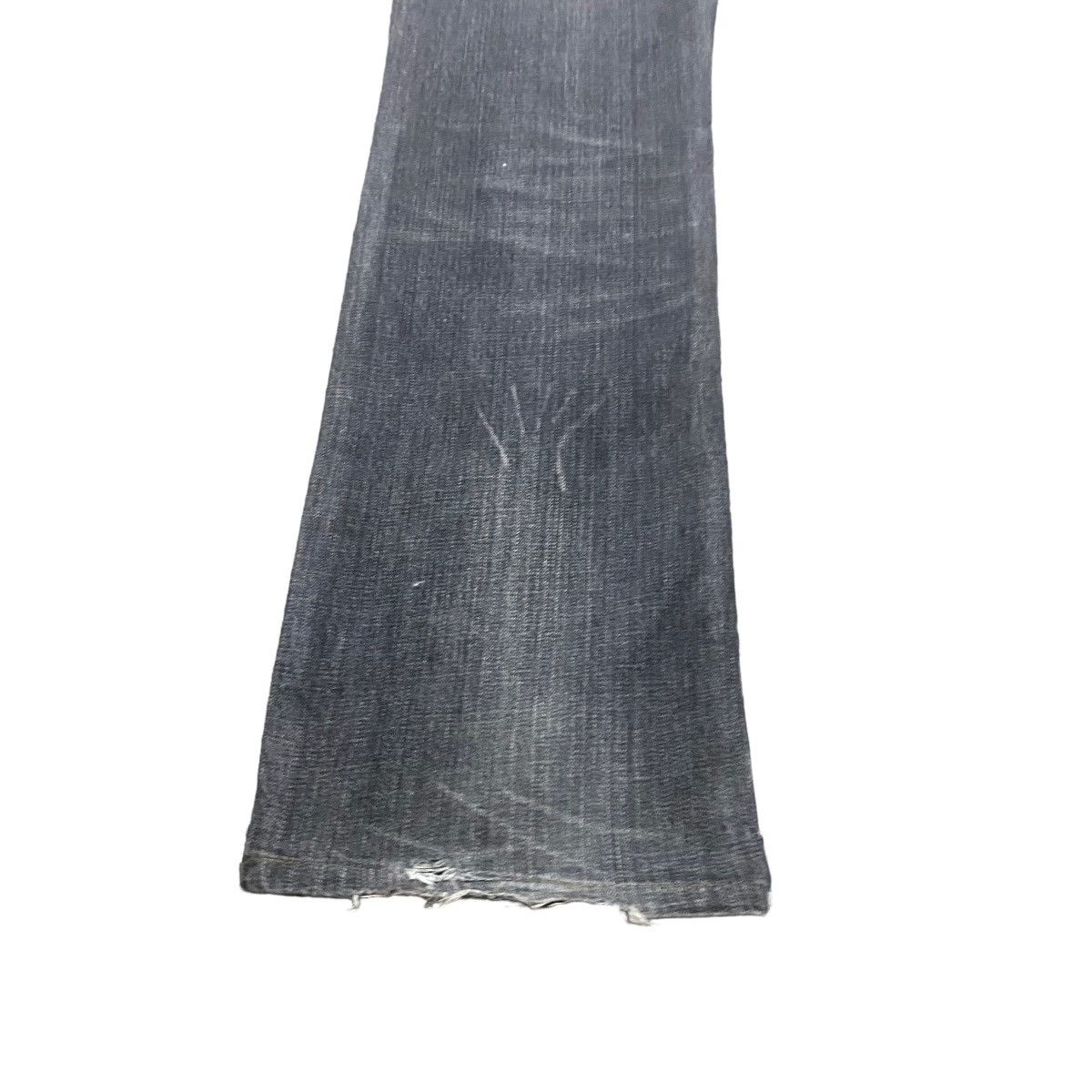 Nicole Club NCFM Leather Snake Skin Denim Flare Jeans Size US 30 / EU 46 - 14 Thumbnail