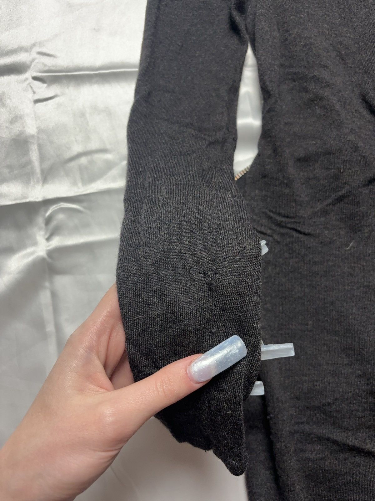 Roberto Cavalli × Vintage Roberto cavalli class knit midi dress zip detail Size S / US 4 / IT 40 - 6 Thumbnail