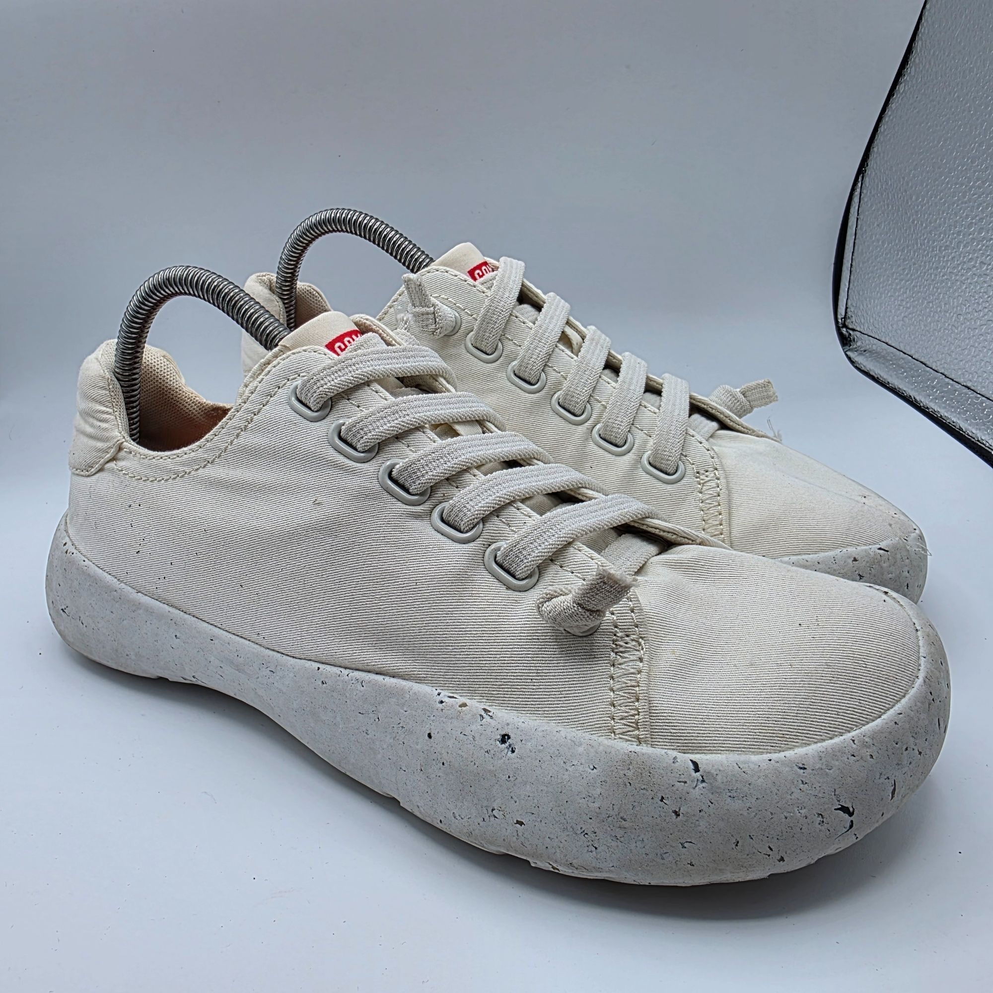 Camper Camper Peu Stadium Mens Size 7 White Red Sneaker Shoes Casua Size US 7 / EU 40 - 1 Thumbnail