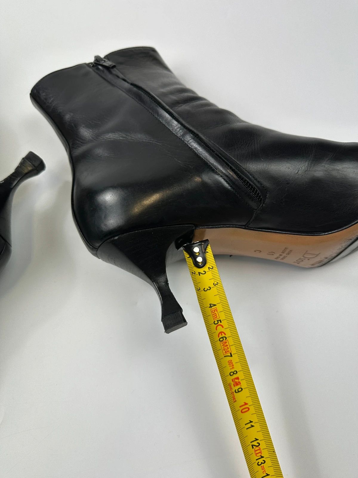 Dior Dior John Galliano Black Leather High Heels Boots Size US 10 / IT 40 - 14 Thumbnail