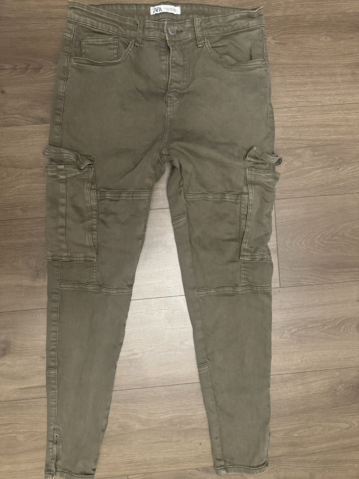 Zara Zara cargo pants Size US 32 / EU 48 - 2 Thumbnail
