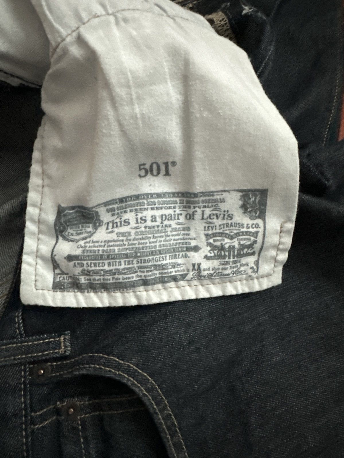 If Six Was Nine × Japanese Brand × Levi's Levi’s 501 denim jeans Size US 34 / EU 50 - 5 Thumbnail
