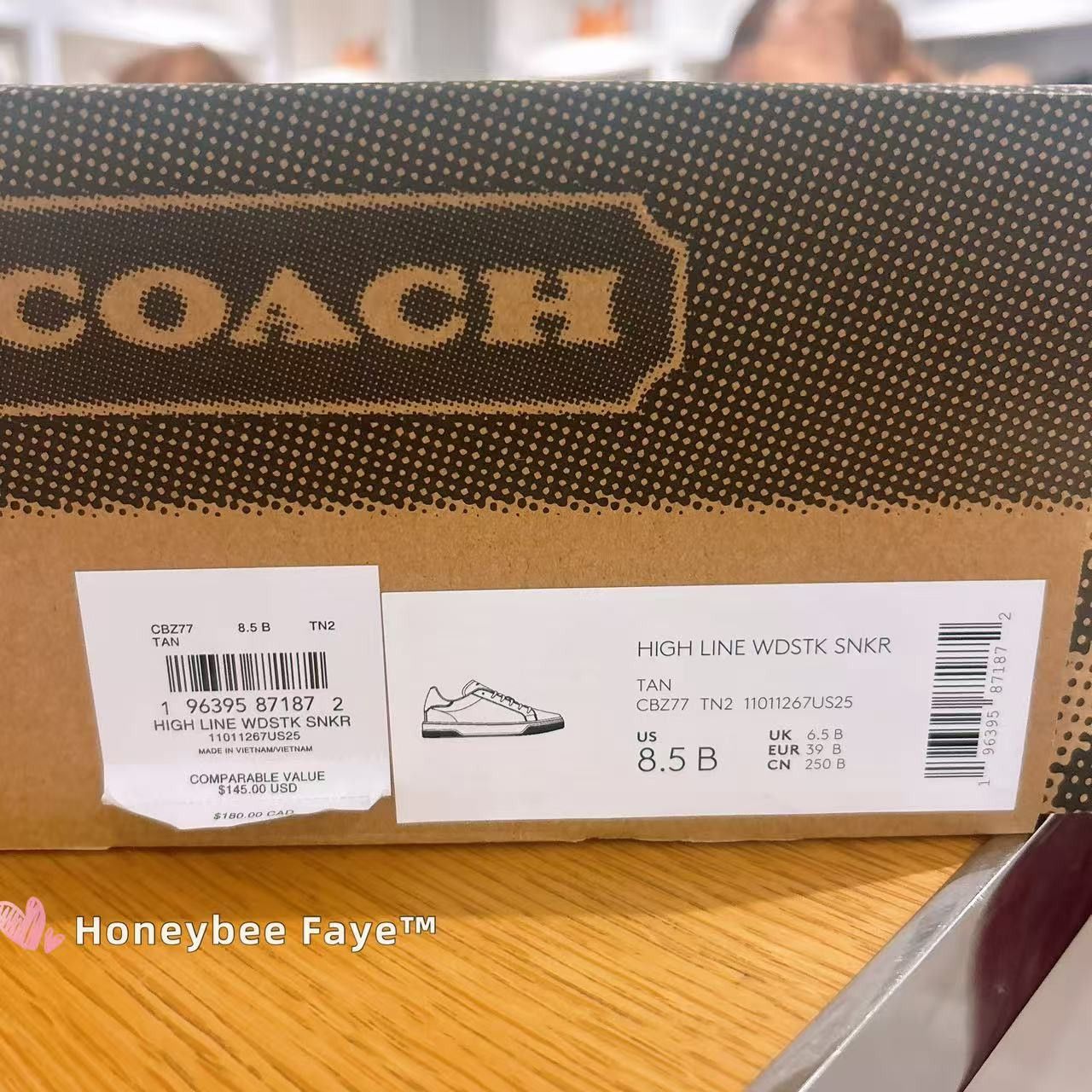 Coach Peanuts High Line Sneaker In Signature Canvas With Snoopy Size US 8.5 / IT 38.5 - 3 Thumbnail