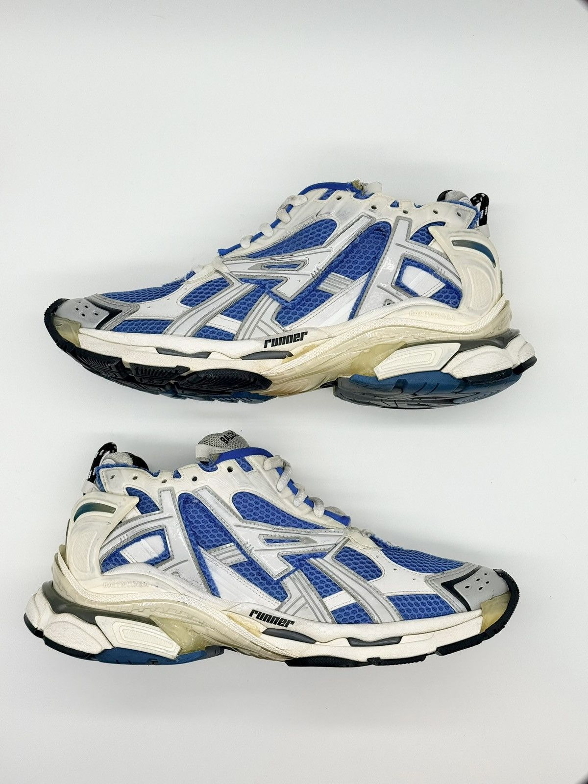 Balenciaga Size 10 - Balenciaga Race Runner Blue Size US 10 / EU 43 - 2 Thumbnail