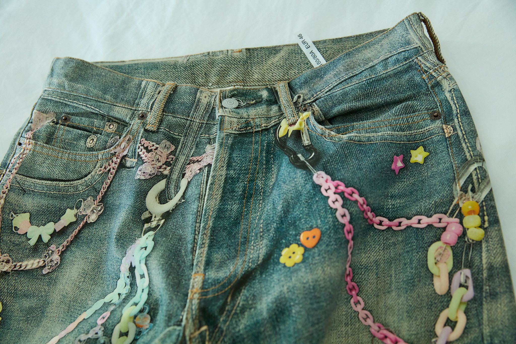 Acne Studios Acne Studios Trompe L'Oeil 1981 Mid Blue Denim Size US 30 / EU 46 - 3 Thumbnail