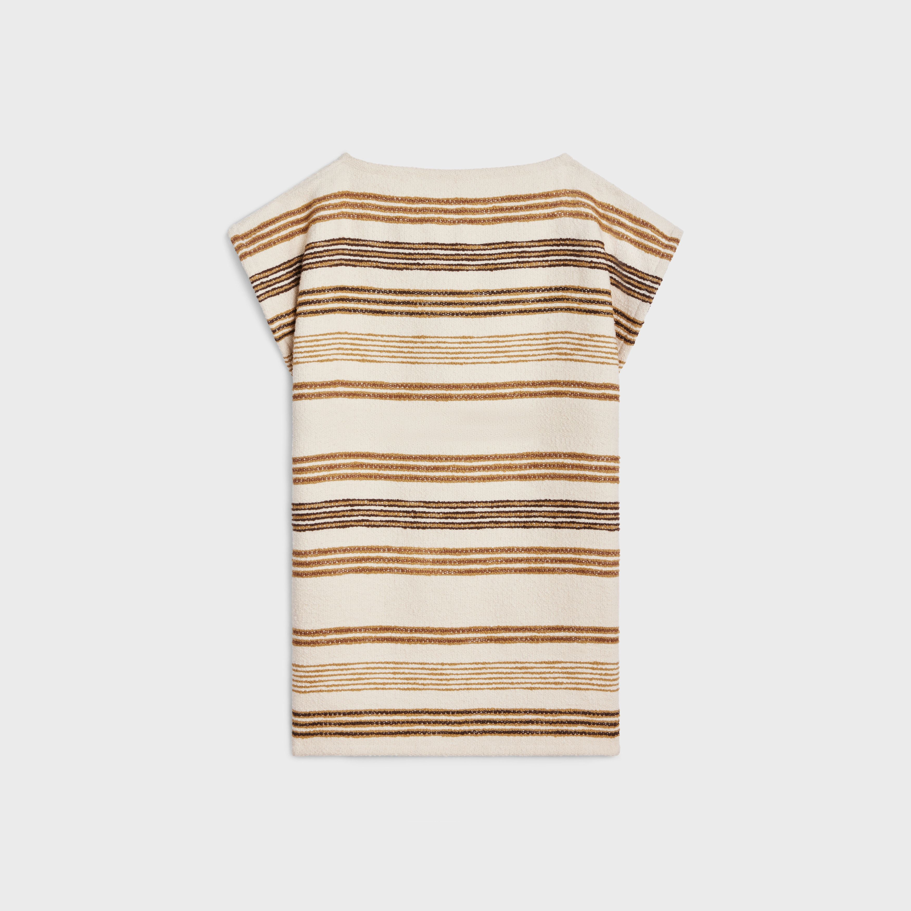 Celine STRIPED BAJA MINI DRESS Size M / US 6-8 / IT 42-44 - 2 Thumbnail