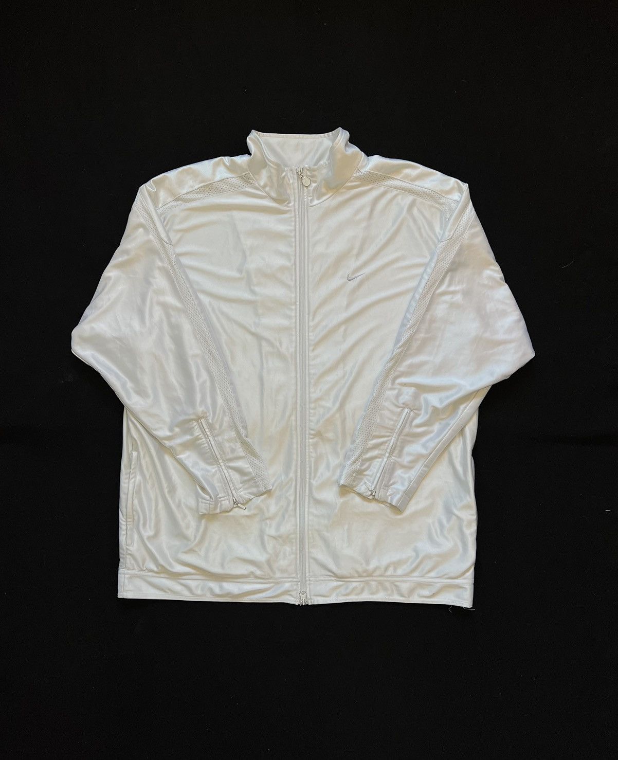 Nike × Vintage Sweatshirt Nike vintage 00’s zipped small swoosh Size US XL / EU 56 / 4 - 1 Thumbnail