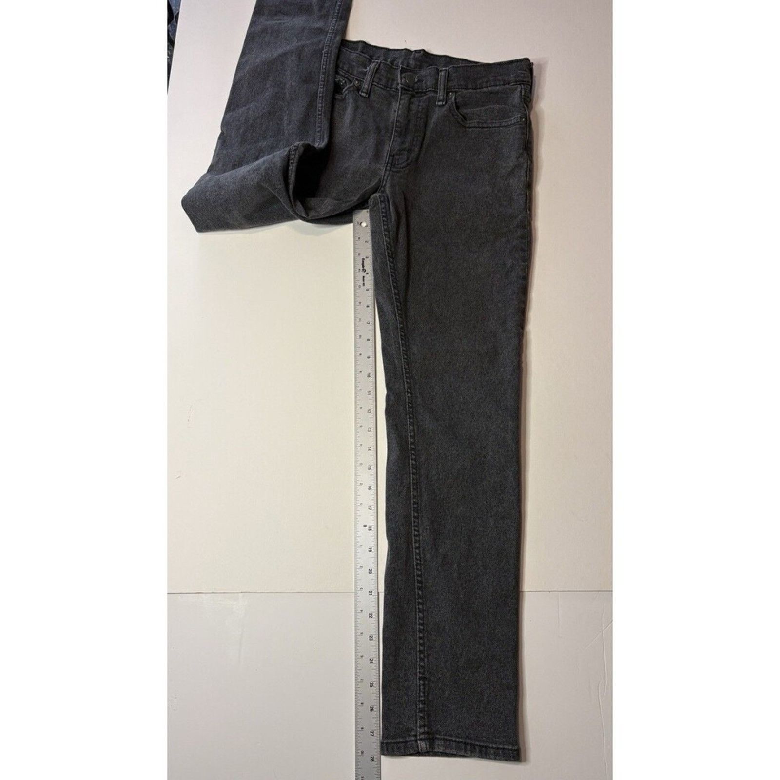 Levi's Levi’s 511 White Tab Skinny Jeans Women’s 32x30 Gray Denim Size 32" / US 10 / IT 46 - 8 Thumbnail