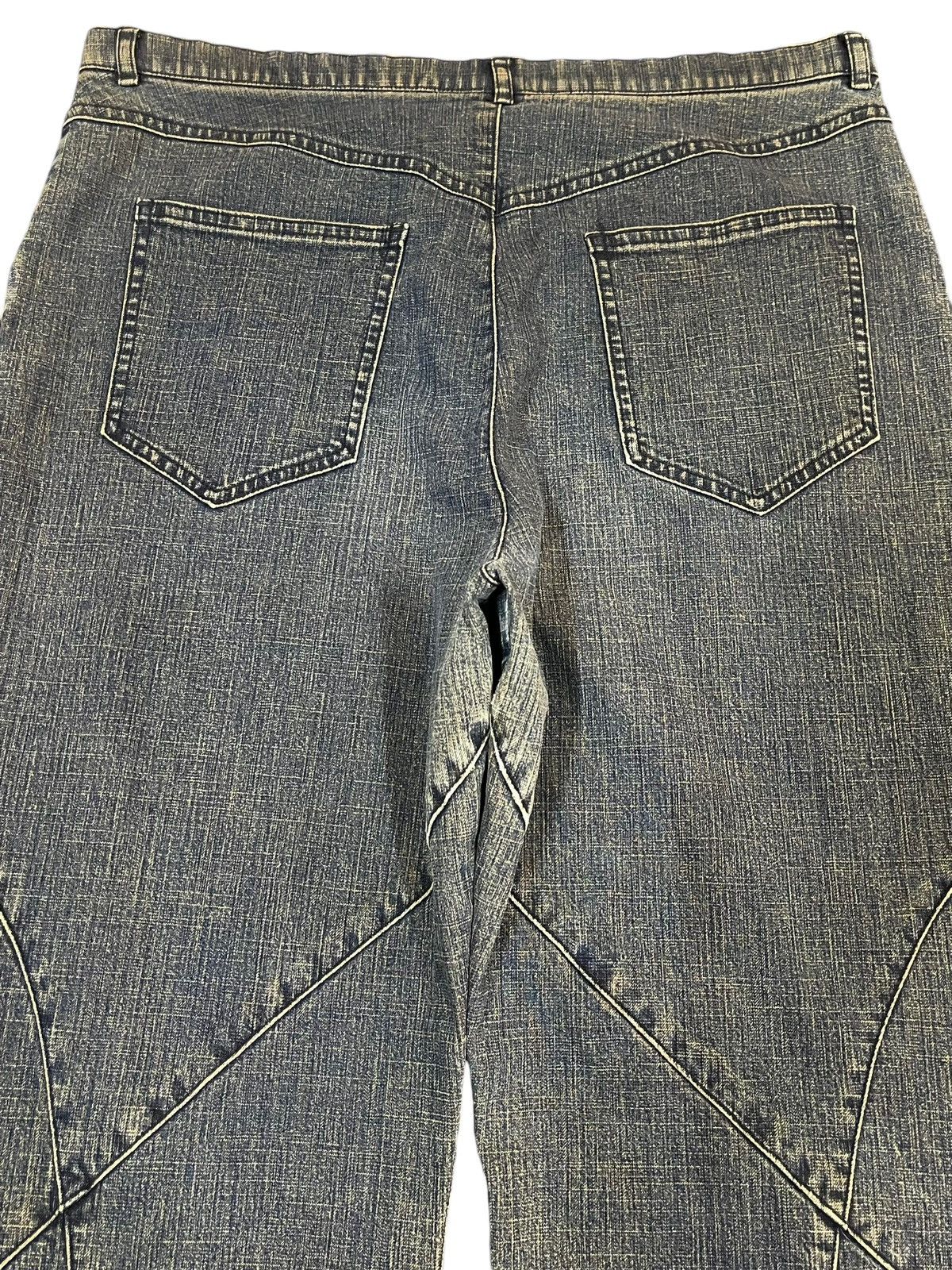 Issey Miyake Vintage Japanese Brand Avant Garde Style Baggy Jeans Size US 32 / EU 48 - 5 Thumbnail