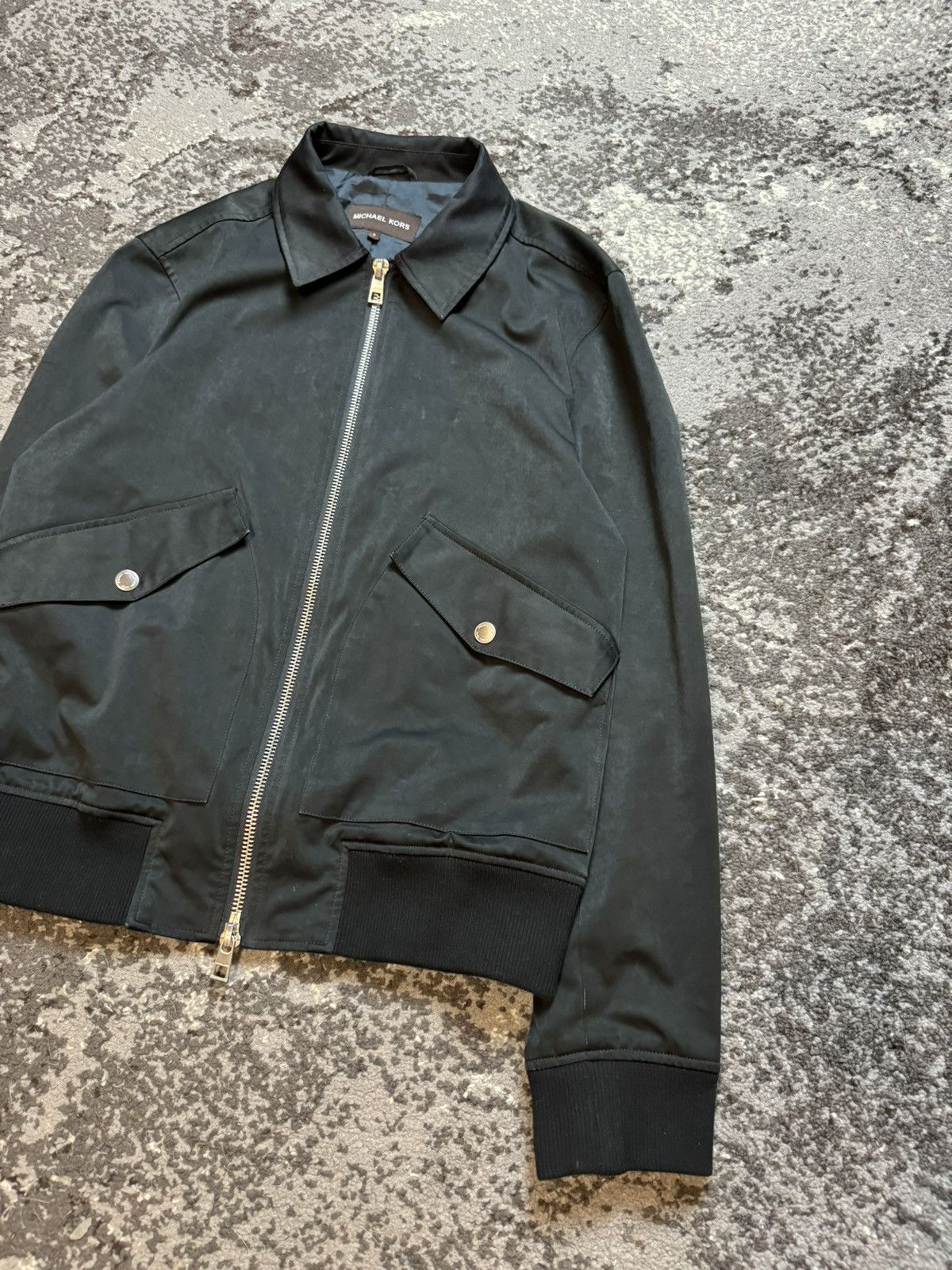 Michael Kors Michael Kors Archival Owens Style Nylon Taped Twill Bomber Size US M / EU 48-50 / 2 - 3 Thumbnail