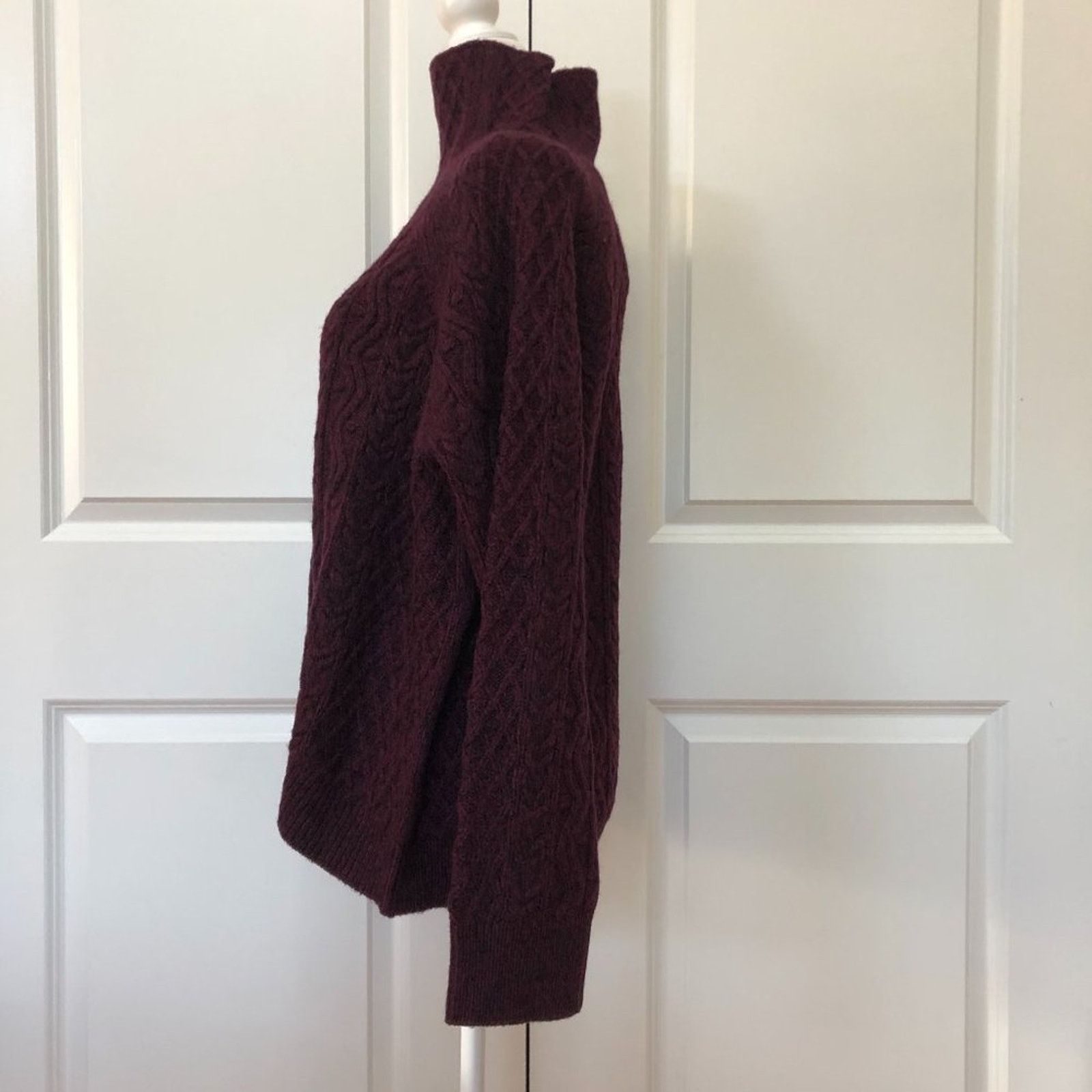 Vince Mixed Cable Merino Wool & Cashmere Blend Sweater from Vince Size XL / US 12-14 / IT 48-50 - 4 Thumbnail